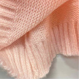 Vineyard Vines Size L Women's Light Pink Solid Pullover Sweater