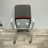 AMQ Office Red-Gray Chair