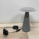 Modern Forms Table Top Gray Metal Lamp
