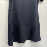 Title Nine Size Xl Women's Black Solid T-Shirt Dress