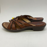 Sofft Size 8.5 Women's Brown Solid Strappy Sandals