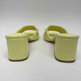 Marc Fisher Size 9 Women's Lime Studs Slip On Sandals