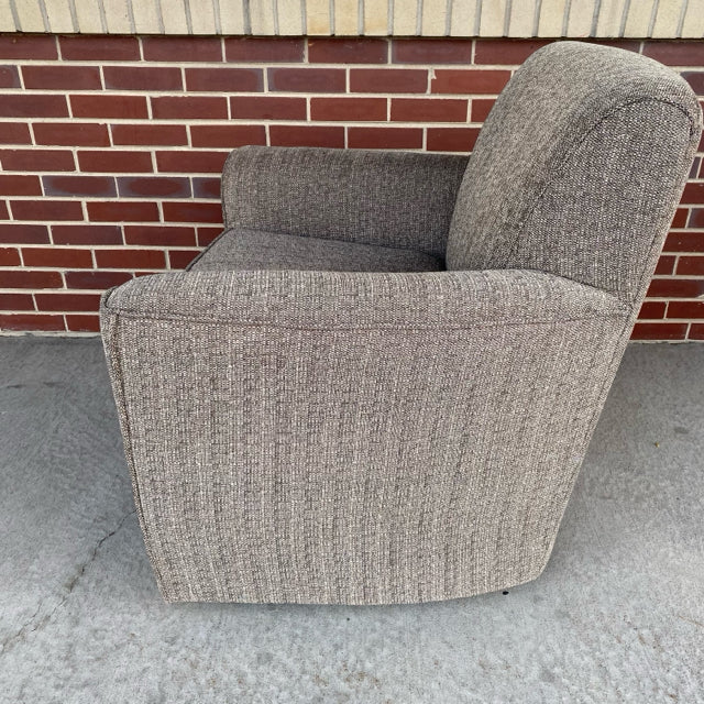 Flexsteel Swivel Brown Textile Rocker