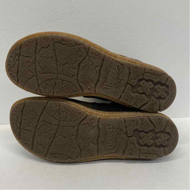 Born Size 8.5 Women's Brown Distressed Ankle Boots