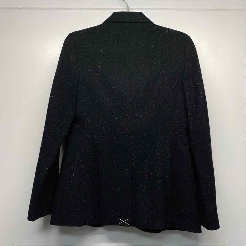 Talbots Women's Size 4-S Black Tweed Blazer Jacket