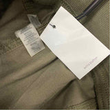 Calvin Klein Size S-4 Women's Green Solid Cargo Pants