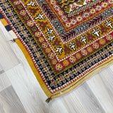 Yellow-Multicolor Wool Rug