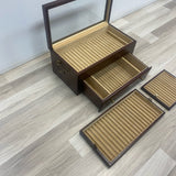 Box Multi-tier fountain pen display case