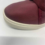 OluKai Size 7.5 Women's Burgundy Solid Lace Up Sneakers