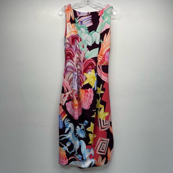 Save the Queen Size S Women's Multicolor Painted design Maxi Dress