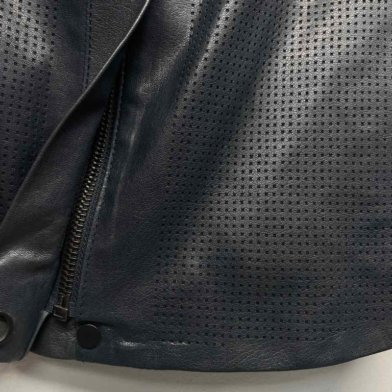 Vince Women's Size XXS Blue Solid Zip Up Jacket