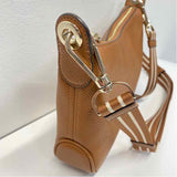 Kate Spade Caramel Pebbled Leather Crossbody Handbag