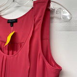 Etcetera Women's Size 4-S Magenta Solid Sleeveless Top