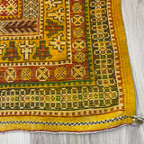 Yellow-Multicolor Wool Rug