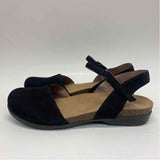 Dansko Size 38-7.5 Women's Black Solid Slingback Shoes