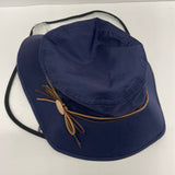 Siggi Navy Cotton Solid Hat