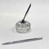 Waterford  Crystal Paperweight Pen Holder
