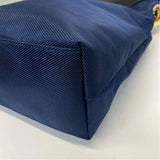 Jean Pierre Klifa Navy Fabric Solid Shoulder Handbag