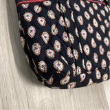 Vera Bradley Black-Multicolor Pattern Tote Handbag