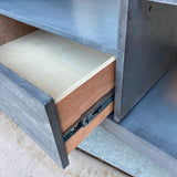 Gray Wood Cabinet