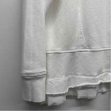 Wilt Size M Women's White Solid Pullover Long Sleeve Top