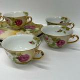 Lefton Set of Cups and Saucer