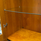 Skovby Danish Mid Century Modern Solid Brown Teak Cabinet