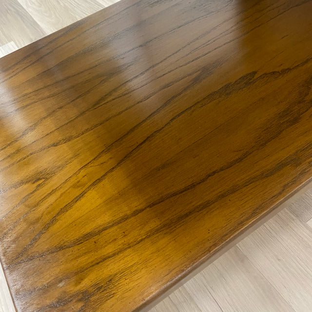 Hand painted Brown-Black Side Table