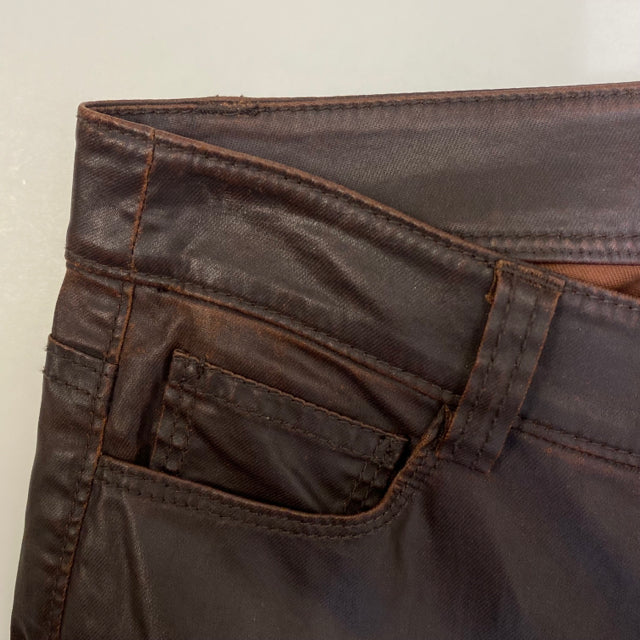 W by Worth Size 0 Women's Brown Solid Jeans