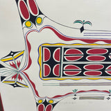 Native American painting by Vic Runnels -Spirit of the Buffal