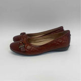 Nurture Size 7 Women's Brown Solid Flats Shoes