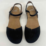 Dansko Size 38-7.5 Women's Black Solid Slingback Shoes