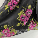 Tahari Arthur Levine Size 4-S Women's Black-Multi Floral A Line Dress