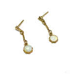 Opal 14K Gold Earrings