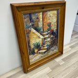 Wall Decor Tuscan Porch and Pots By David Jackson 3/150