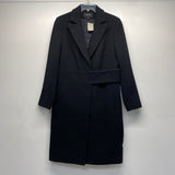 Express Women's Size S 5-6 Black Solid Single button Coat