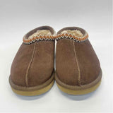 Ugg Size 8 Women's Brown Embroidered Slippers