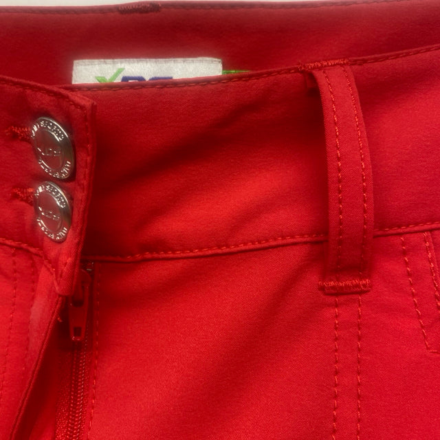 Daily Sports Size 8 Women's Coral Solid Bermuda Shorts