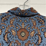 Cabi Size S Women's Blue-Brown Pattern Shift Dress