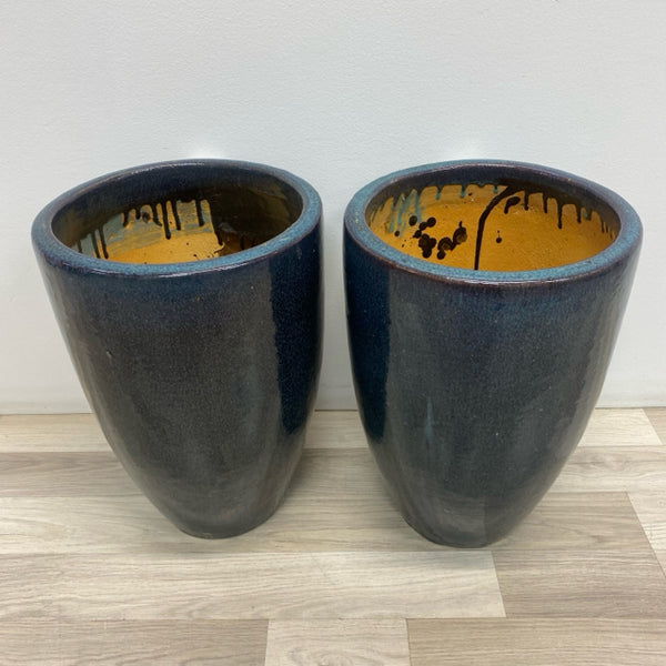 Blue Pottery Planter