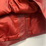 Coldwater Creek Women's Size 2x Red Solid Button Up Vest