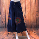 Pants faux skirt 3 buttons waist