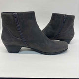 Abeo Size 9 Women's Gray Solid Ankle Boots Boots