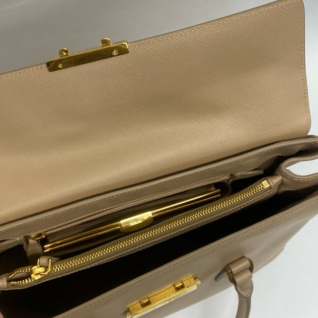 Prada Pattina BN2229 Sabia  Saffiano Lux Handbag