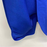 BCBGMaxazria Size L Women's Blue Solid Slip Dress