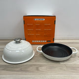 Le Creuset White Cast Iron Bread Oven