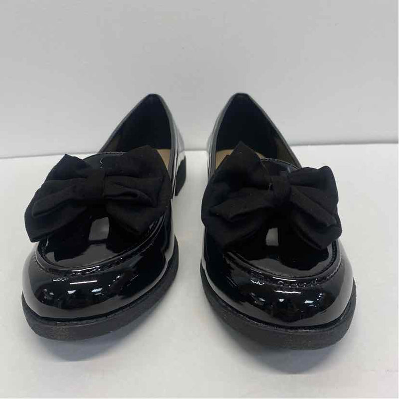 London Rack Size 10 Women's Black Solid Loafer Shoes