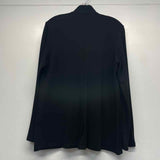 Eileen Fisher Women's Size M Black Solid Blazer Jacket