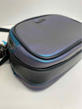 Tumi Voyager Blue Leather Iridescent Crossbody Handbag