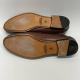 Allen Edmonds Men's 12 Solid Brown Leather Loafer Shoes